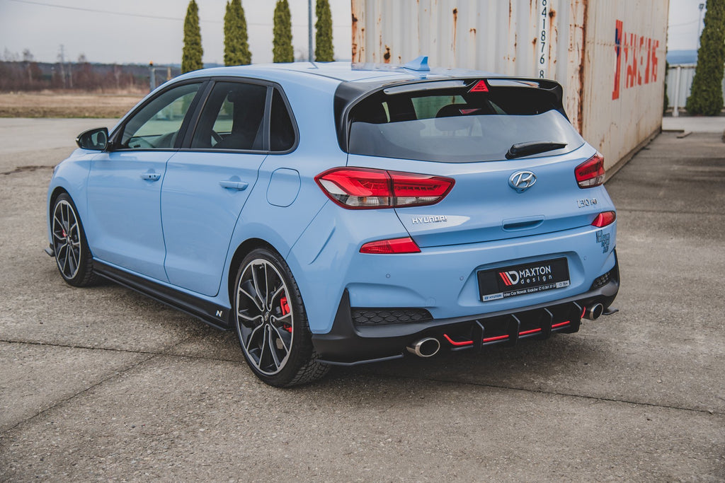 Street pro rear diffuser v.2 hyundai i30 n mk3 hatchback