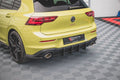 Street pro rear diffuser v.2 volkswagen golf gti clubsport mk8