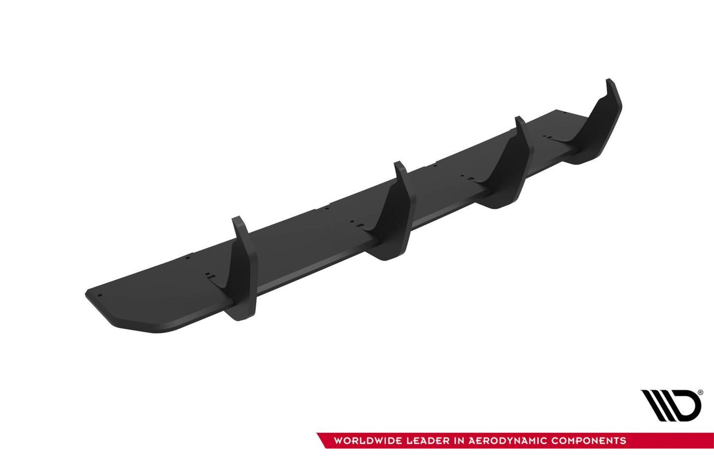 Street pro rear diffuser v.2 volkswagen golf gti clubsport mk8 facelift