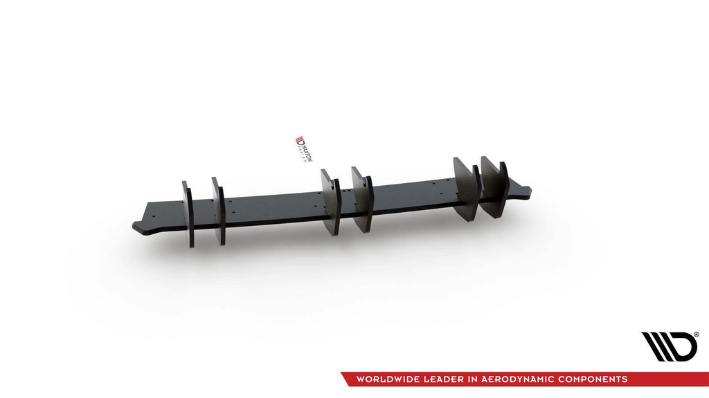 Street pro rear diffuser v.2 volkswagen golf gti mk8