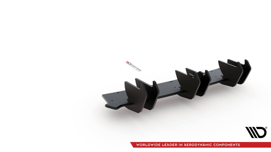 Street pro rear diffuser v.2 volkswagen golf gti mk8