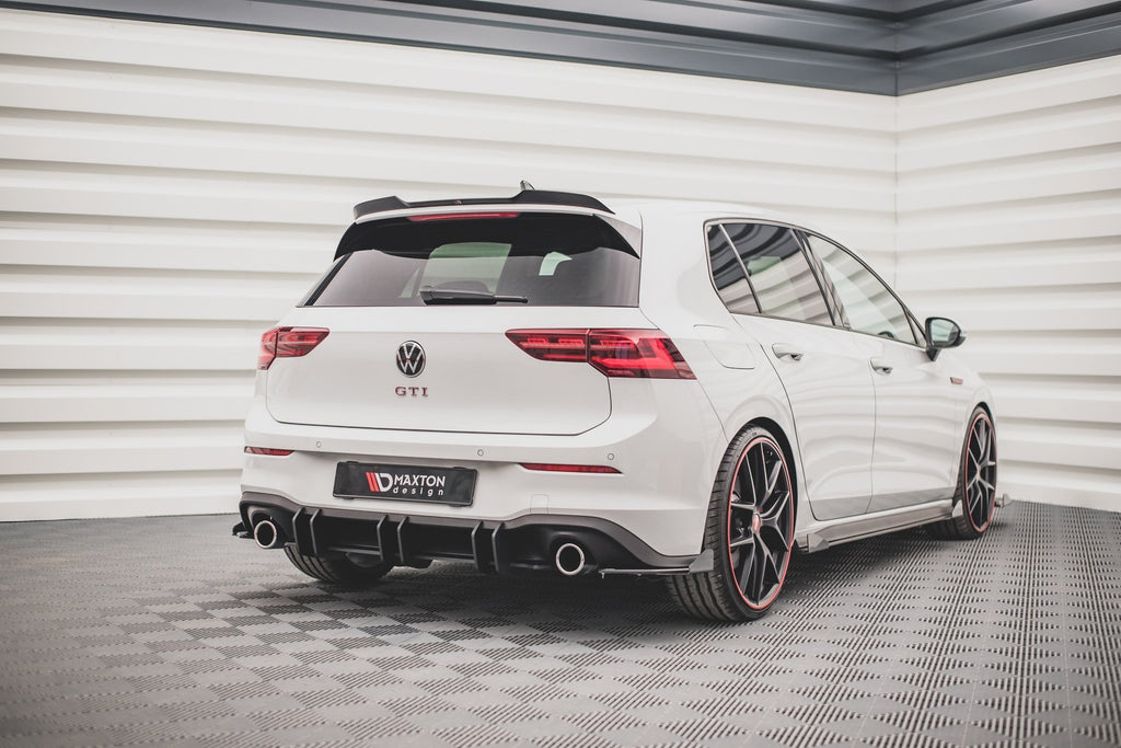 Street pro rear diffuser v.2 volkswagen golf gti mk8