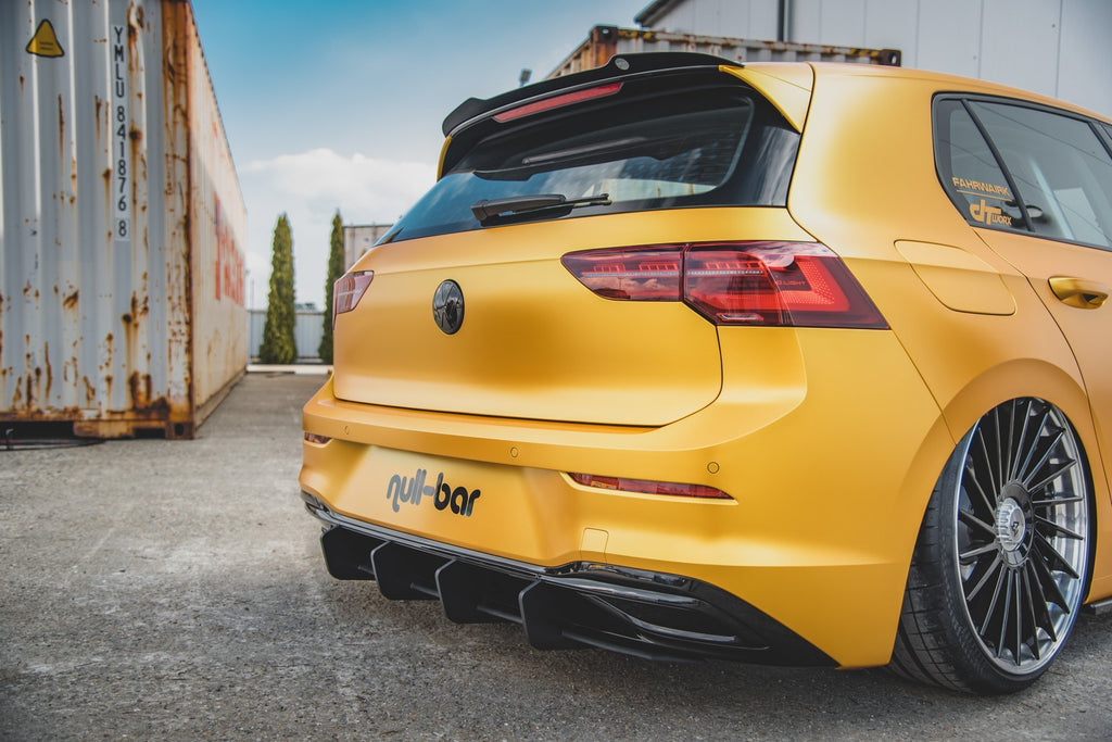 Street pro rear diffuser v.2 volkswagen golf mk8