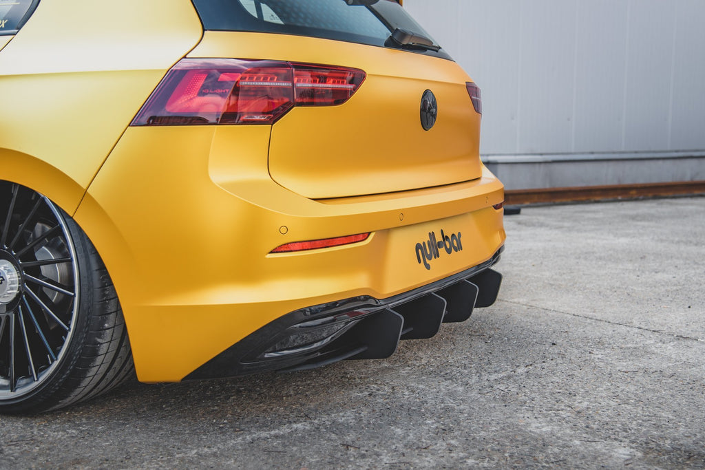 Street pro rear diffuser v.2 volkswagen golf mk8