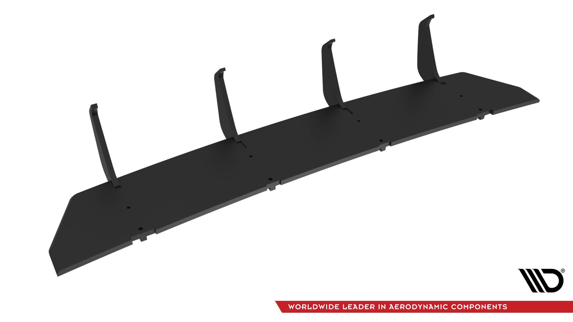 Street pro rear diffuser v.4 volkswagen golf gti mk8