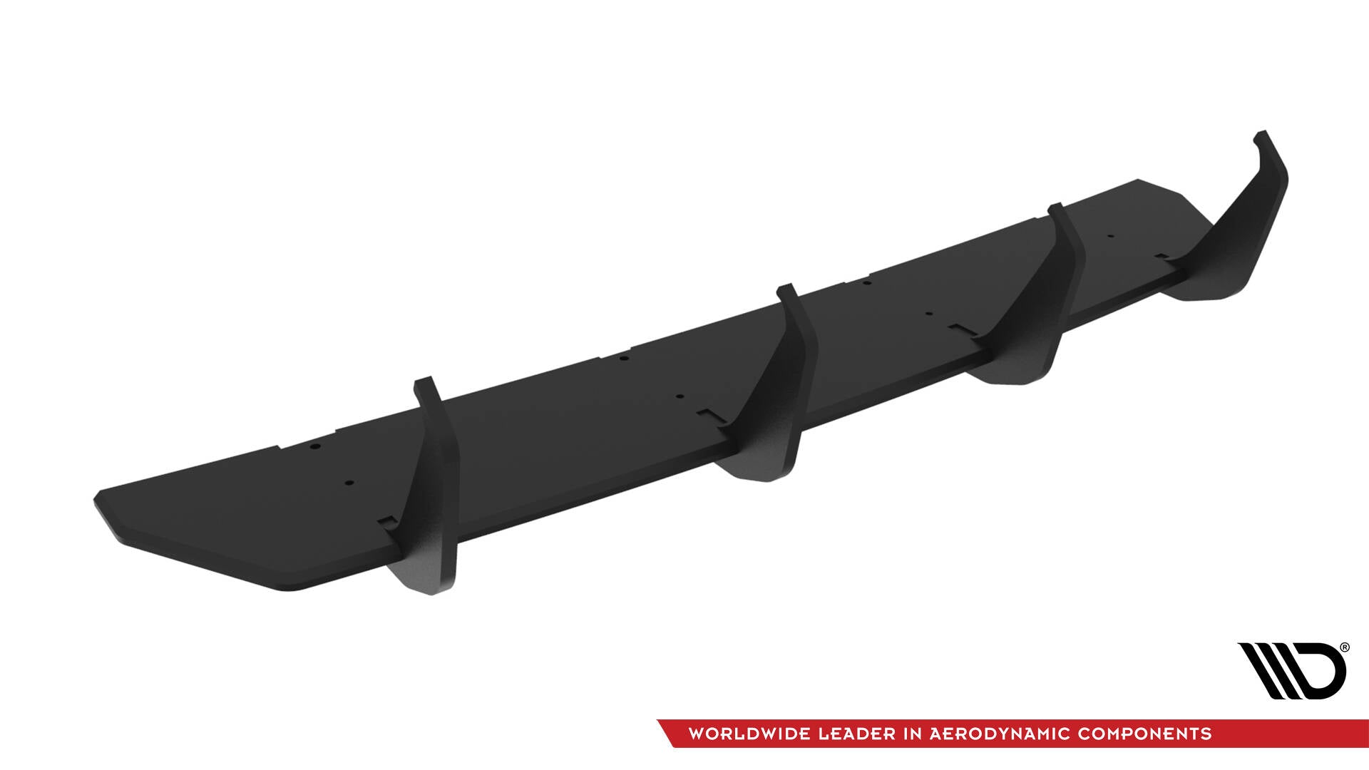 Street pro rear diffuser v.4 volkswagen golf gti mk8
