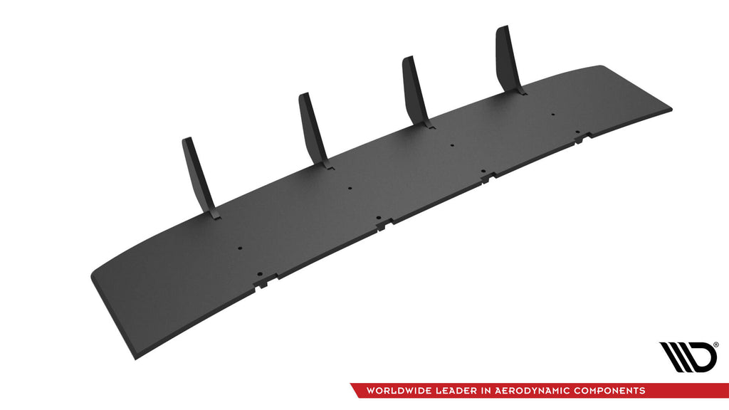 Street pro rear diffuser v.5 volkswagen golf gti mk8