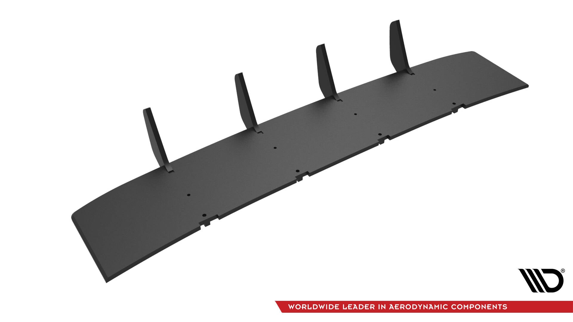 Street pro rear diffuser v.5 volkswagen golf gti mk8