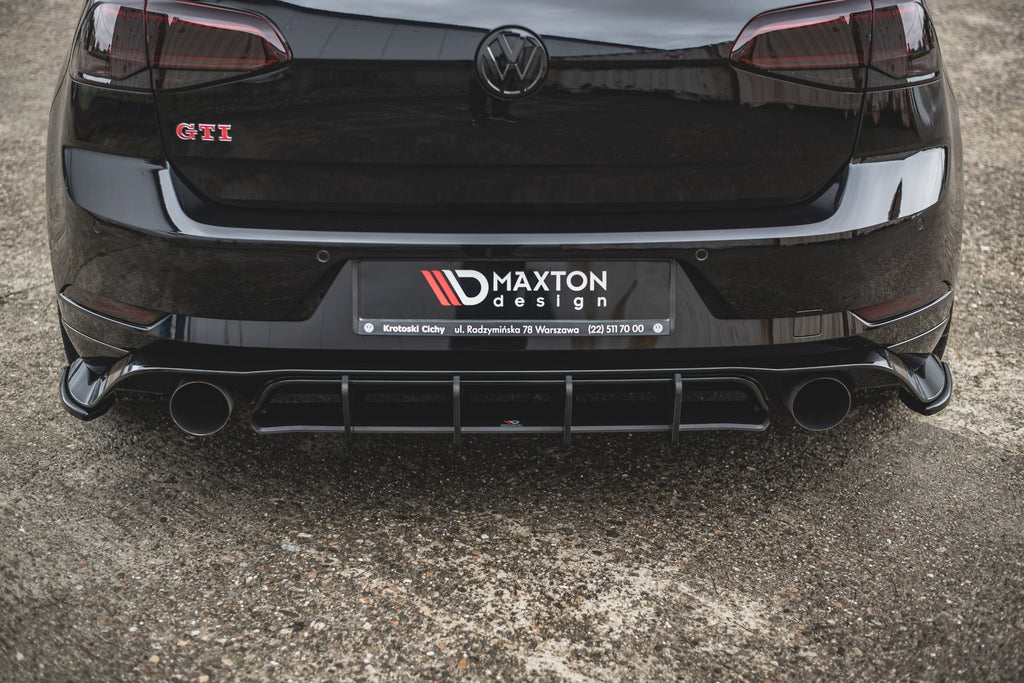 Street pro rear diffuser vw golf 7 gti tcr