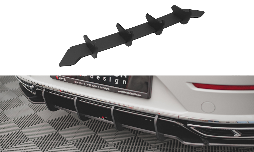 Street pro rear diffuser volkswagen arteon r-line facelift