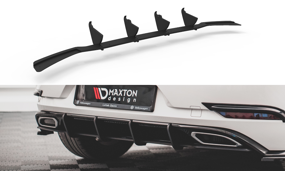 Street pro rear diffuser volkswagen golf r-line mk 7 facelift – Hamphi ...