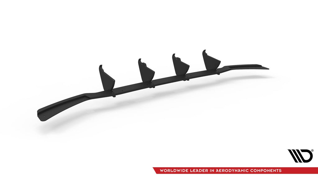 Street pro rear diffuser volkswagen golf r-line mk 7 facelift