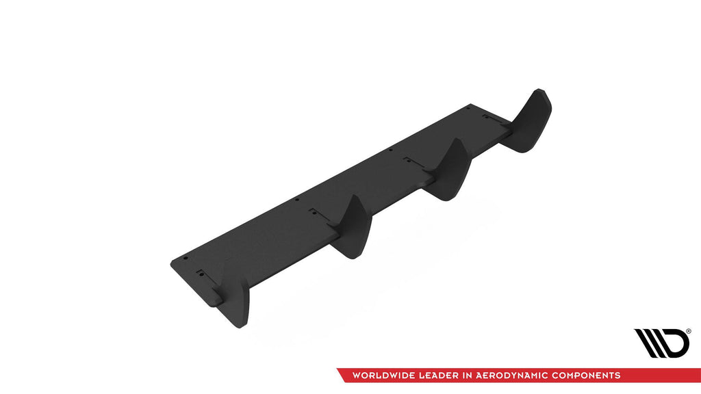 Street pro rear diffuser volkswagen golf r mk8