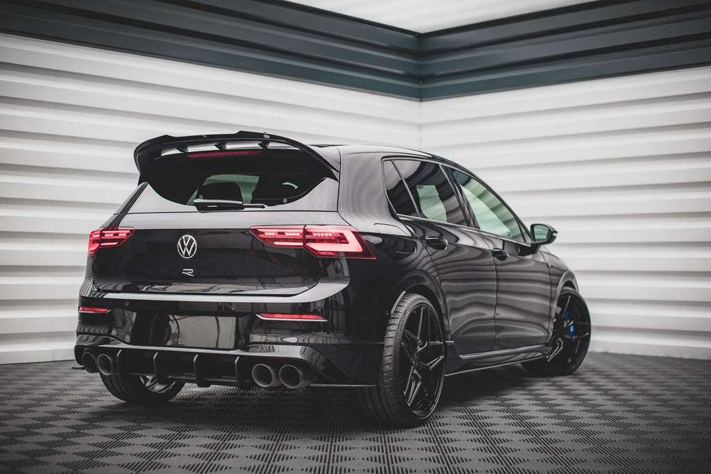 Street pro rear diffuser volkswagen golf r mk8