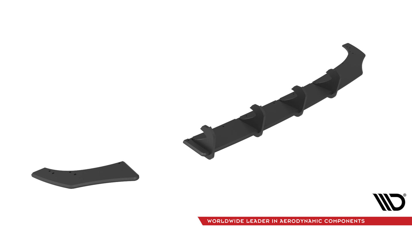 Street pro rear diffuser volkswagen polo gti mk6 facelift