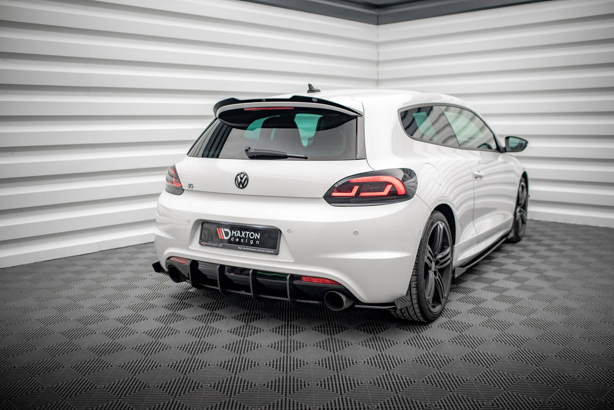 Street Pro takaosa diffuusi Volkswagen Scirocco R MK3