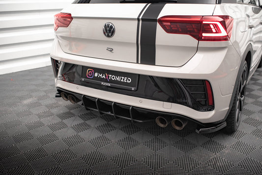 Street pro rear diffuser volkswagen t-roc r mk1 facelift