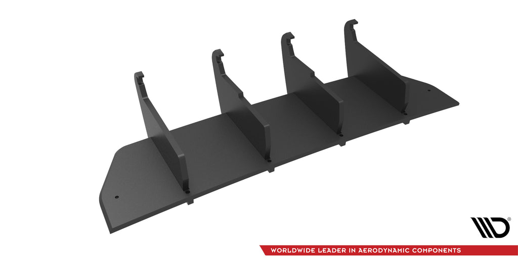 Street pro rear diffuser volkswagen t-roc r mk1 facelift