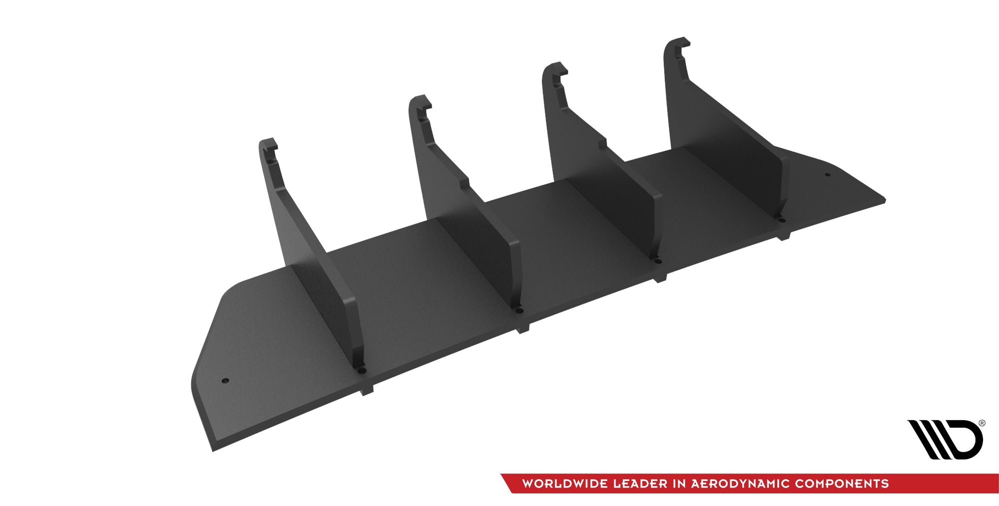 Street pro rear diffuser volkswagen t-roc r mk1 facelift