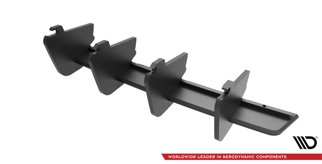 Street pro rear diffuser volkswagen tiguan mk2