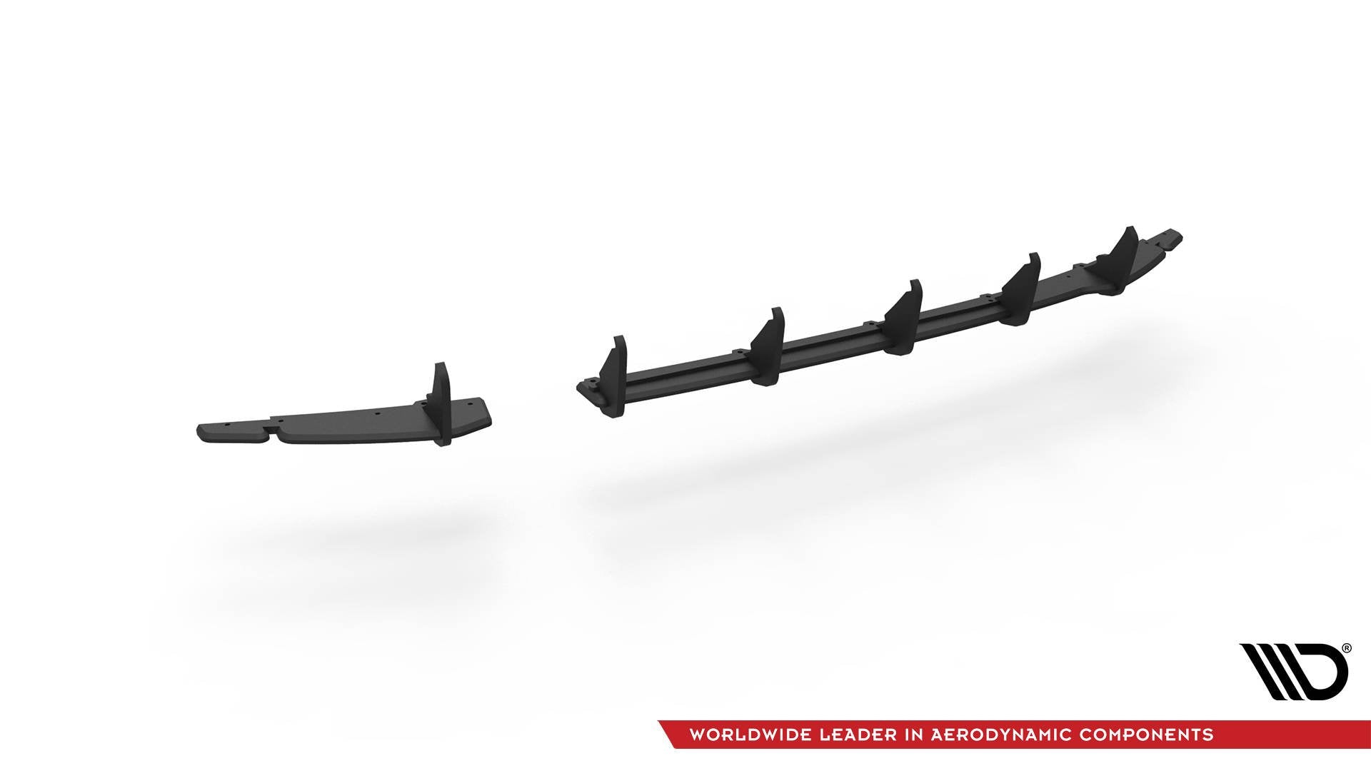 Street pro rear diffuser volkswagen up gti