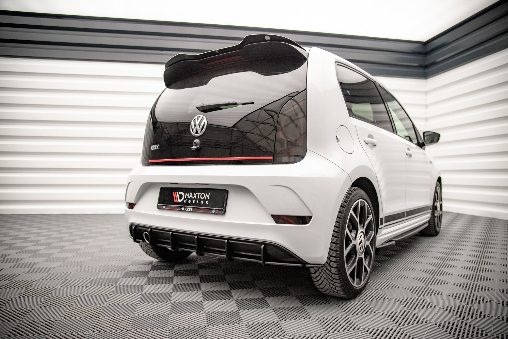 Street pro rear diffuser volkswagen up gti