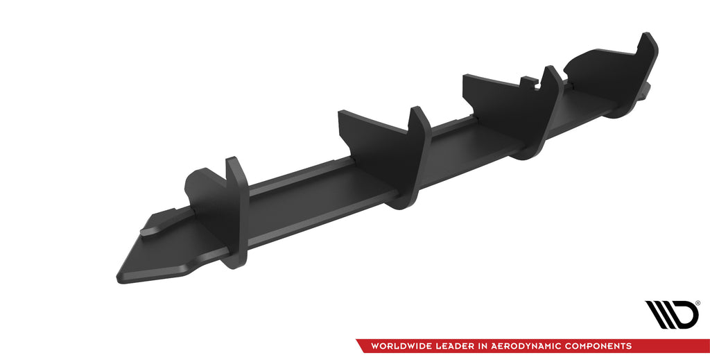 Street pro rear diffuser volkwagen passat b8 facelift