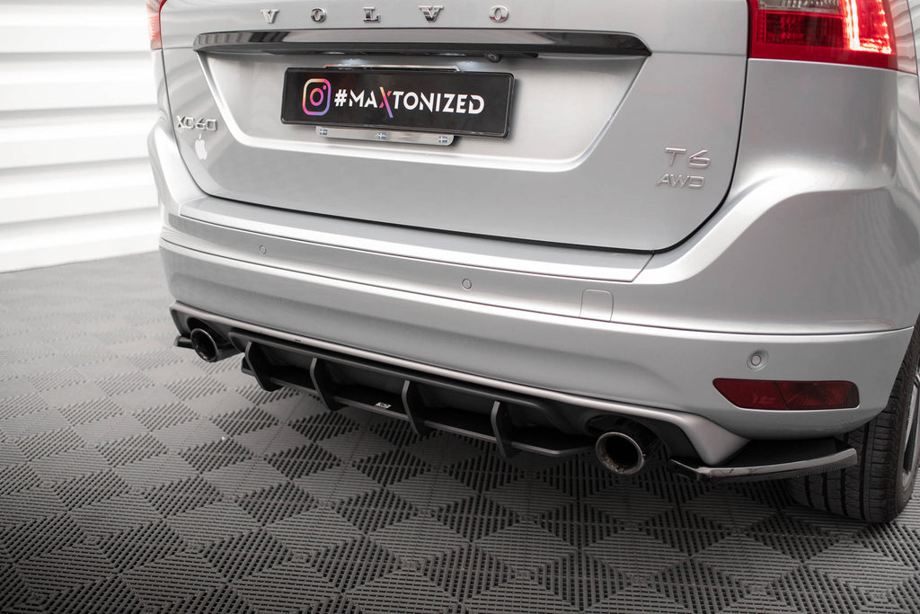 Street pro rear diffuser volvo xc60 r-design mk1 facelift