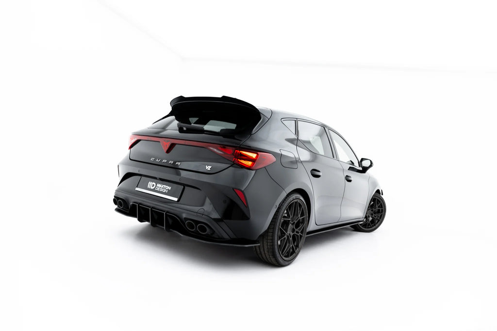 Street pro rear diffuser suitable for cupra leon hatchback mk1 facelift