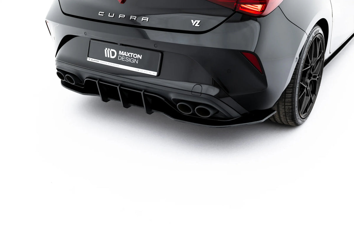 Street pro rear diffuser suitable for cupra leon hatchback mk1 facelift