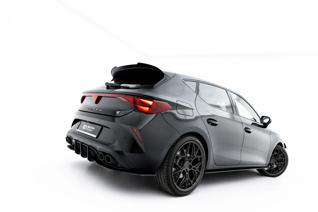 Street pro rear diffuser suitable for cupra leon hatchback mk1 facelift