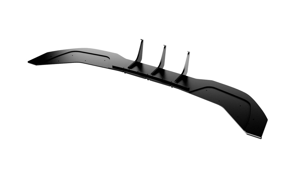 Street pro rear diffuser suitable for cupra leon hatchback mk1 facelift