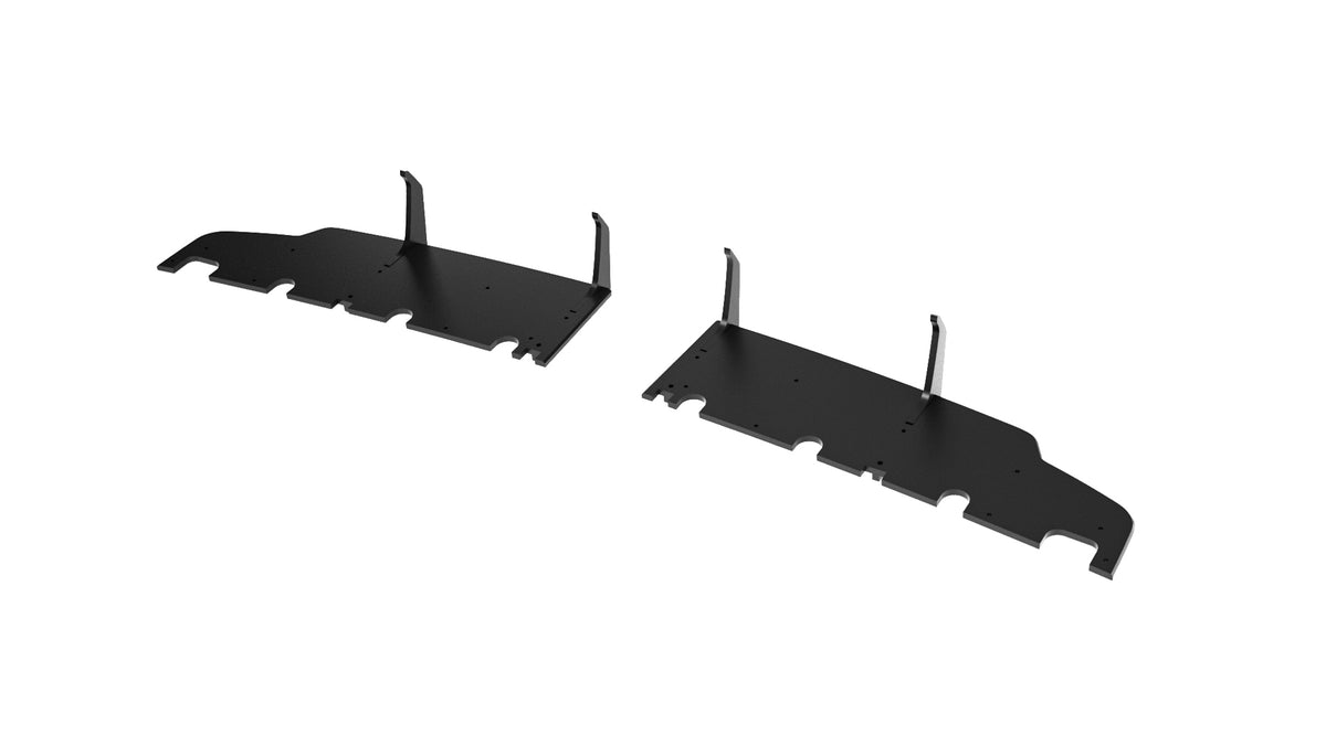 Street pro rear diffuser suitable for mini cooper john cooper works f65