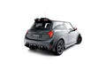 Street pro rear diffuser suitable for mini cooper john cooper works f65