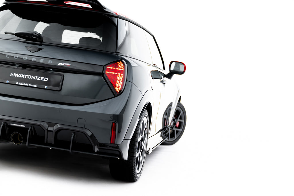 Street pro rear diffuser suitable for mini cooper john cooper works f65