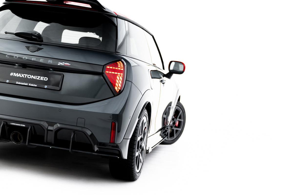 Street pro rear diffuser suitable for mini cooper john cooper works f65
