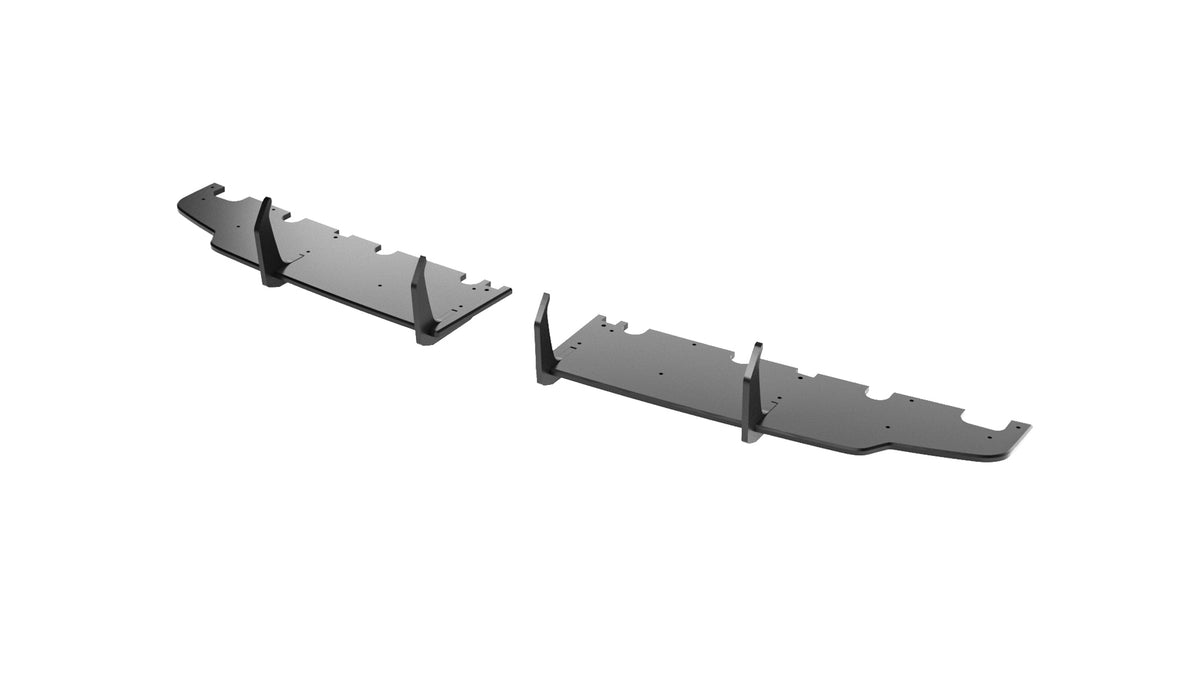 Street pro rear diffuser suitable for mini cooper john cooper works f65