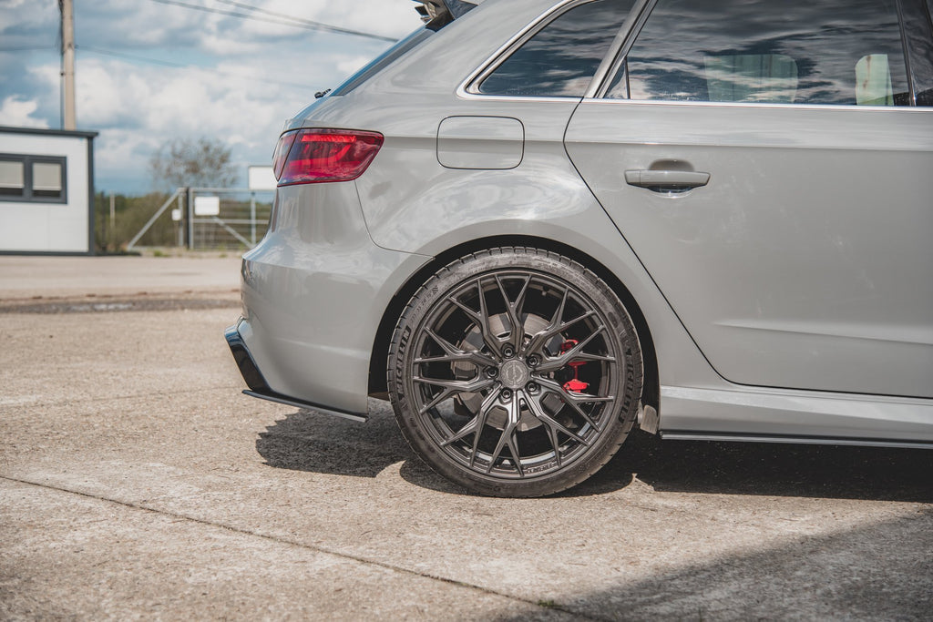 Street pro rear side splitters audi rs3 8v sportback