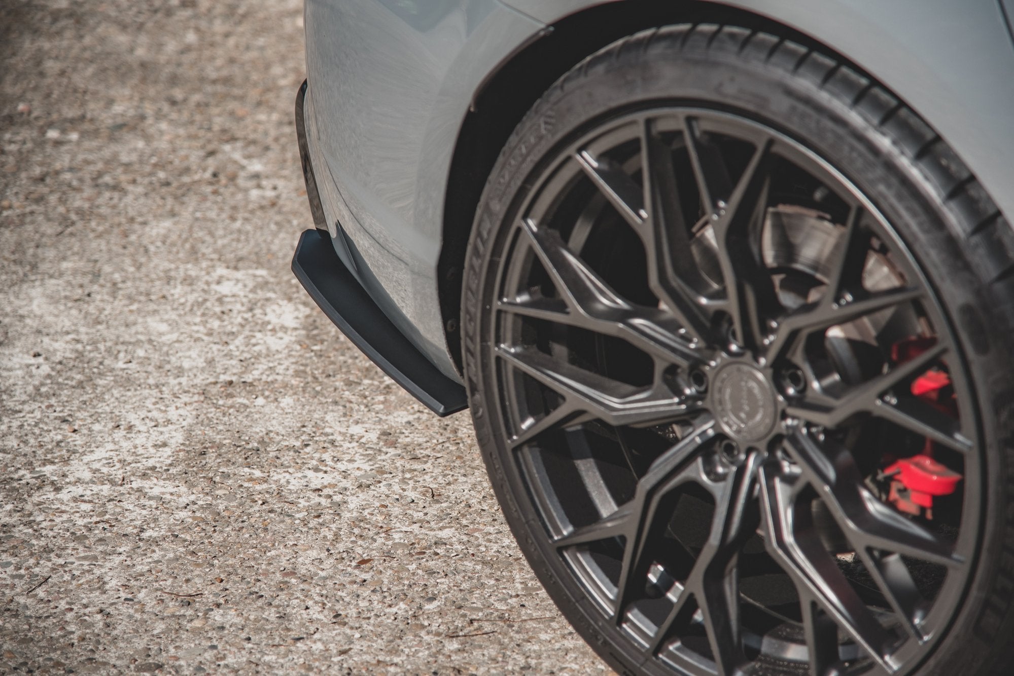 Street pro rear side splitters audi rs3 8v sportback