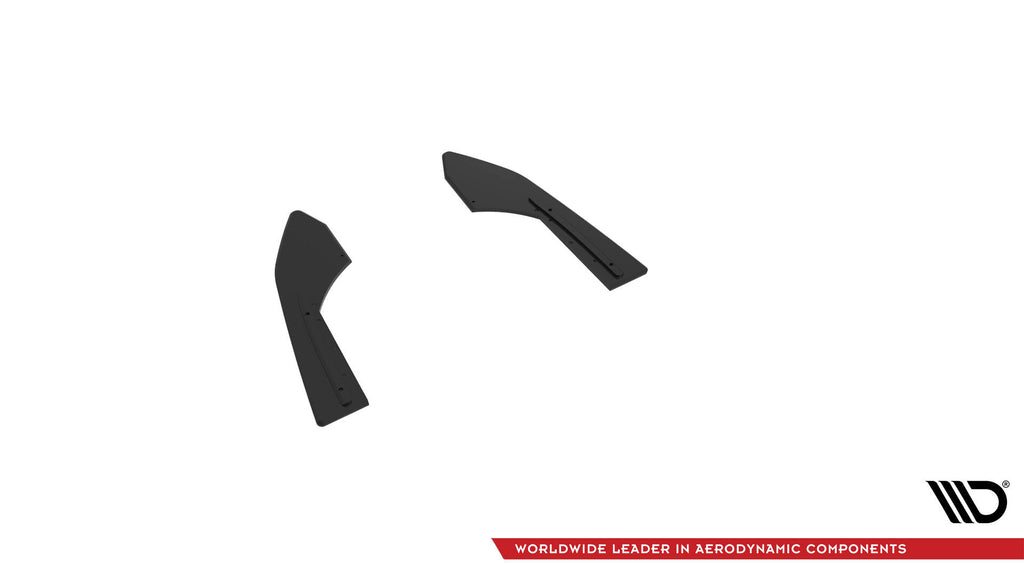 Street pro rear side splitters audi rs3 sedan 8v facelift
