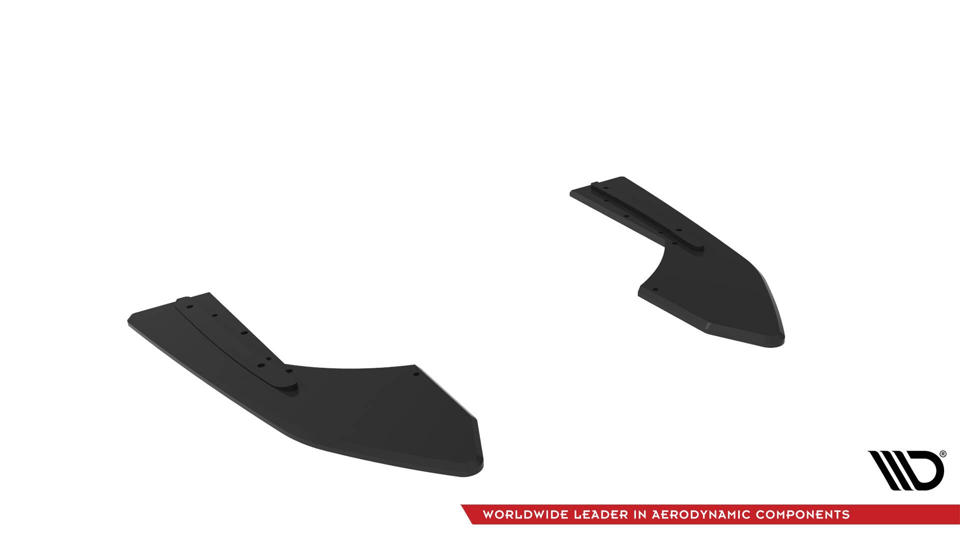 Street pro rear side splitters audi rs3 sedan 8v facelift