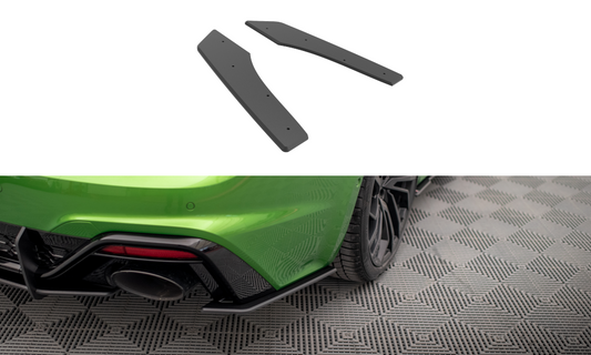 Street pro rear side splitters audi rs5 f5 facelift