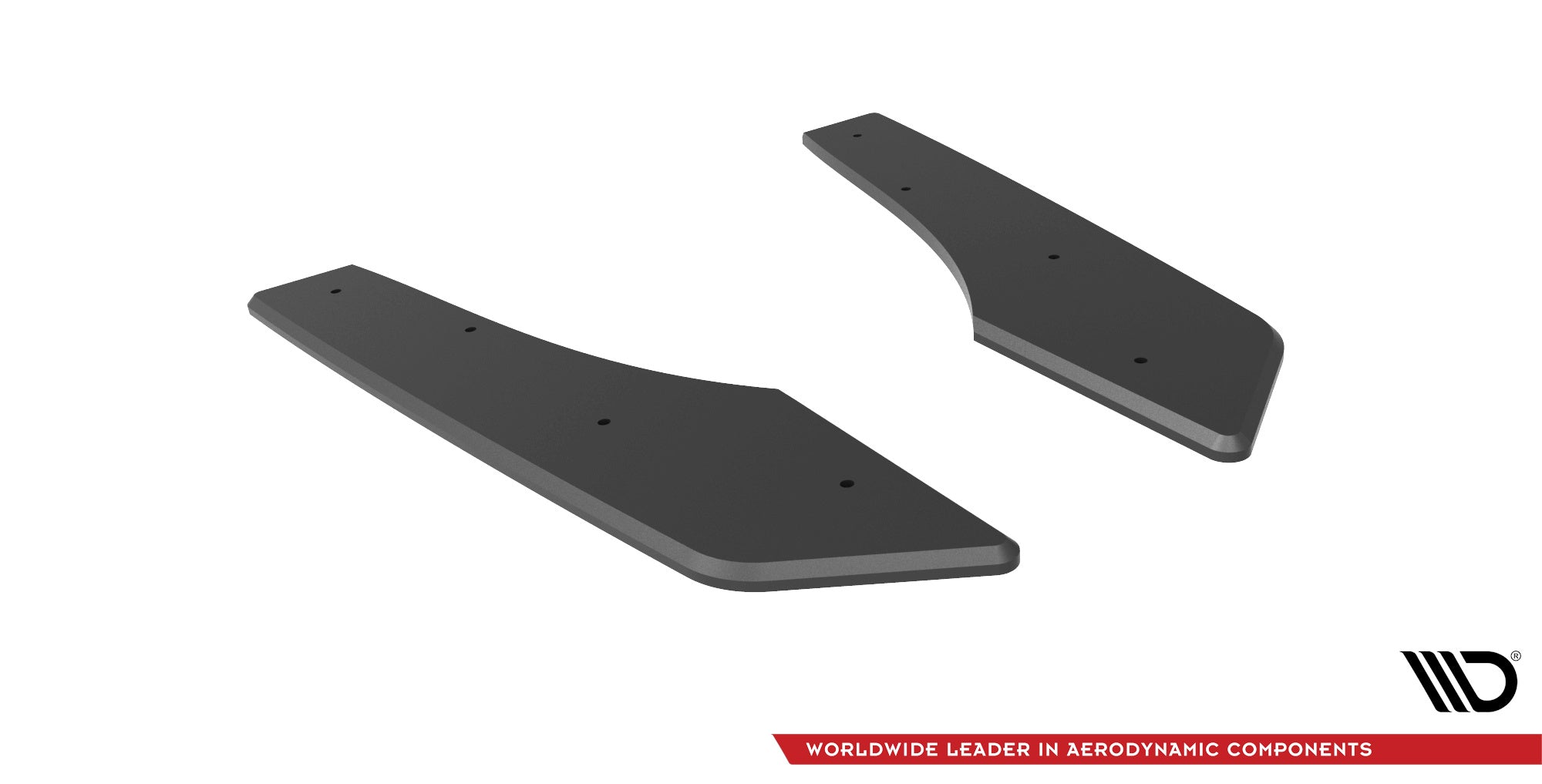 Street pro rear side splitters audi rs5 f5 facelift