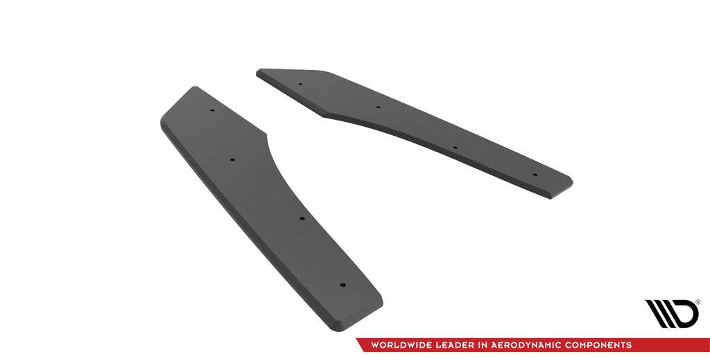 Street pro rear side splitters audi rs5 f5 facelift
