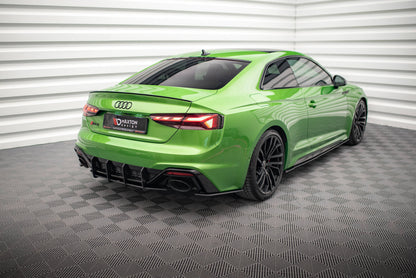 Street pro rear side splitters audi rs5 f5 facelift
