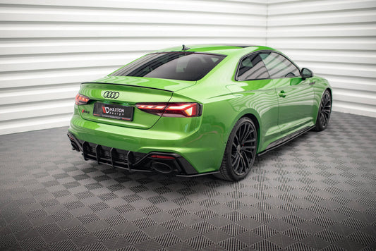 Street pro rear side splitters audi rs5 f5 facelift