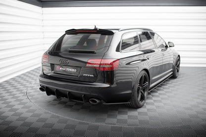 Street pro rear side splitters audi rs6 avant c6