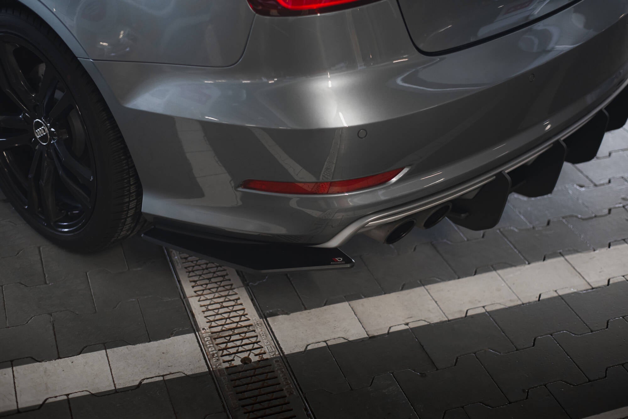 Street Pro bagside Splitters Audi S3 siden 8v