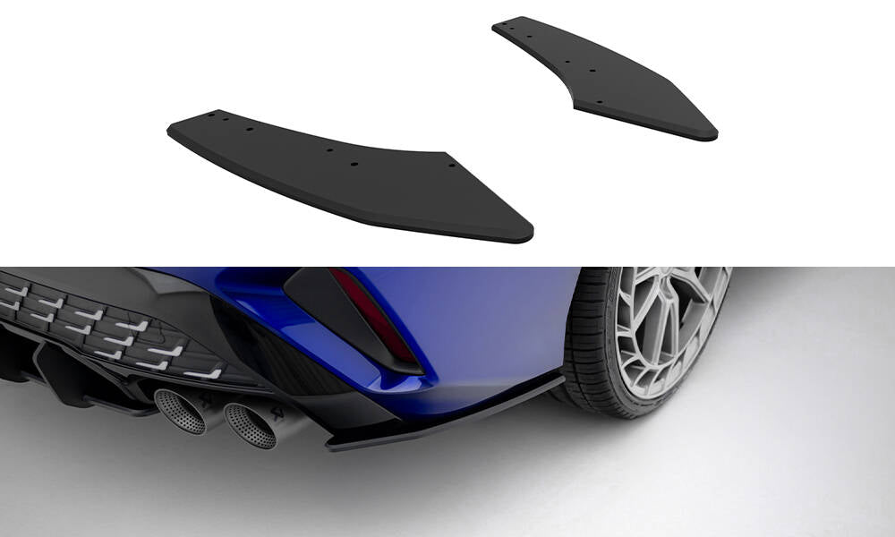 Street pro rear side splitters  audi s3 sedan 8y facelift