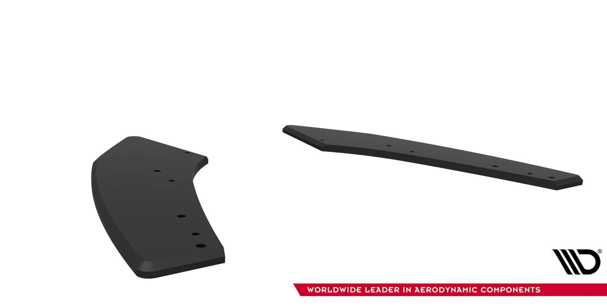 Street pro rear side splitters  audi s3 sedan 8y facelift